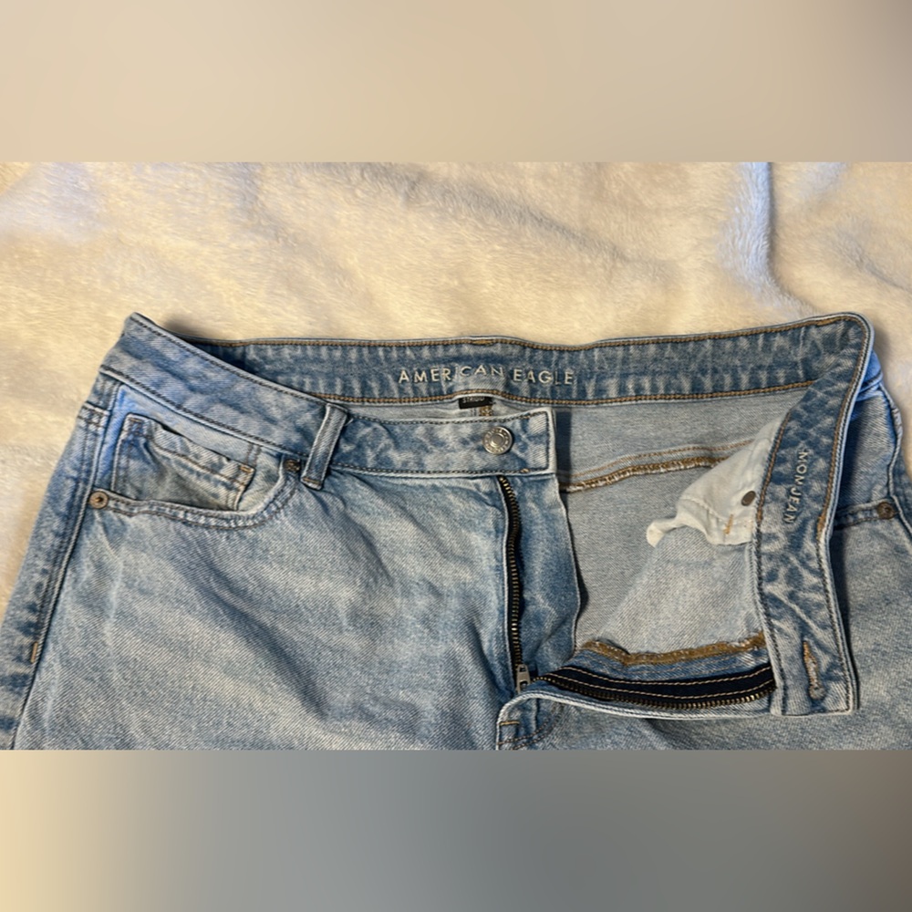 American Eagle Strigid Mom Jean